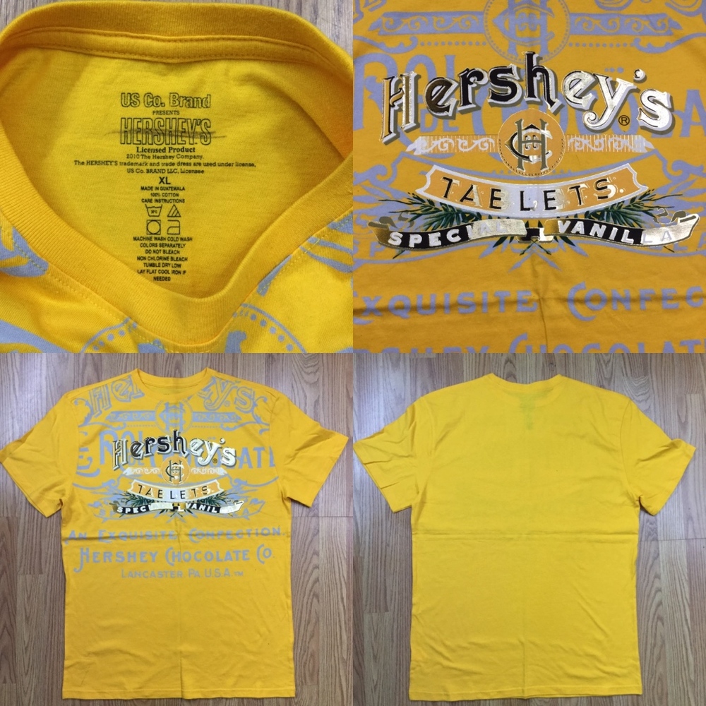 HERSHEY'S CHOCOLATE CO FOIL MEN'S TEE - Picture 3 of 5